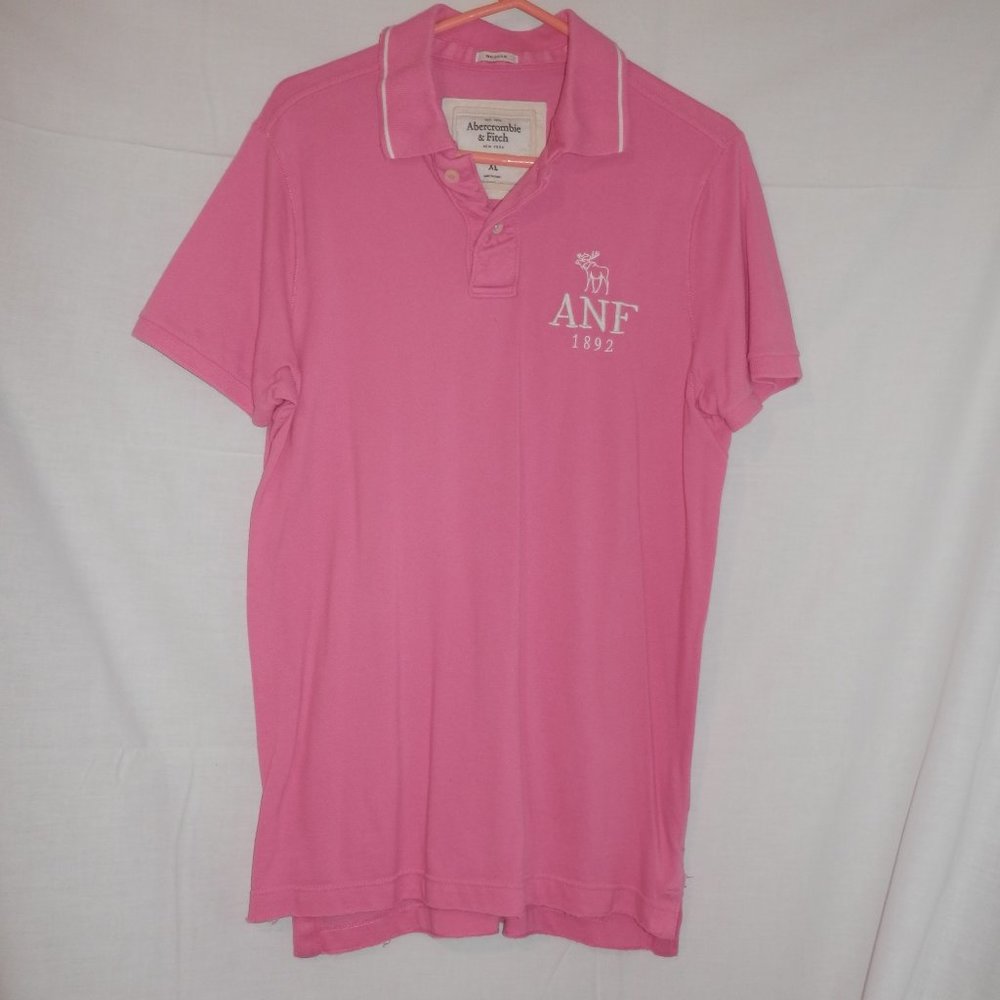 ANF Vintage 1982 Pink Polo Abercrombie & Fitch 510